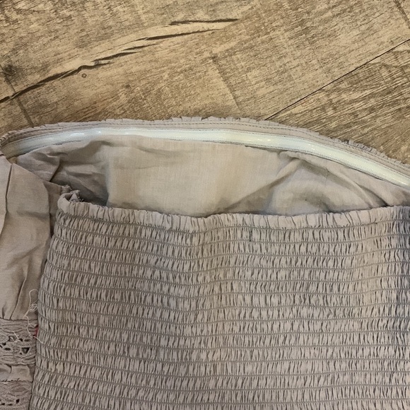 Women's Strapless Mustard Seed Dress - Picture 5 of 6